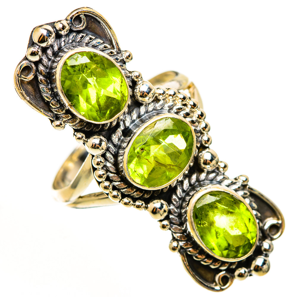 Peridot Rings handcrafted by Anasilvercos - RING112447 - Photo 2