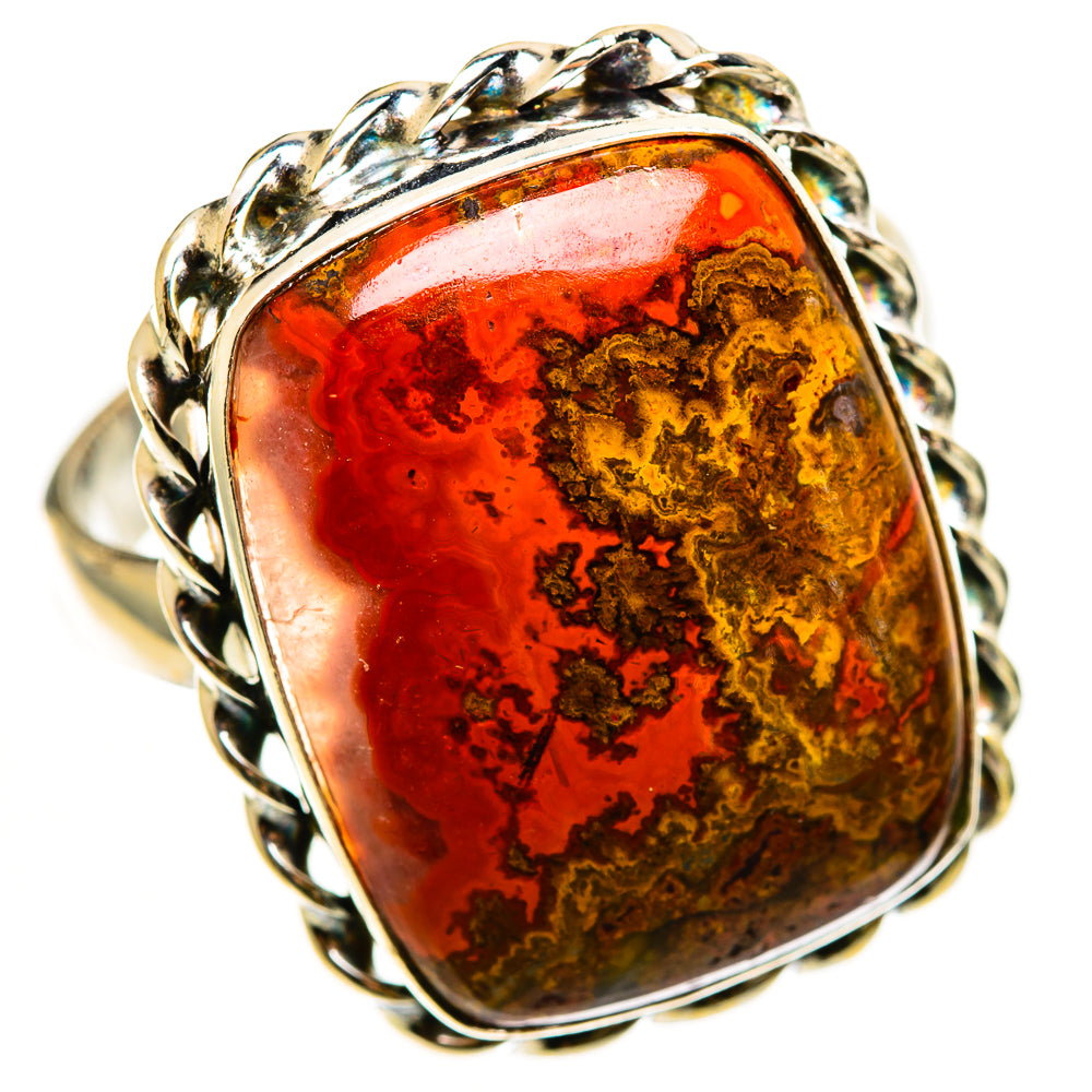 Moroccan Agate Rings handcrafted by Anasilvercos - RING112455 - Photo 2