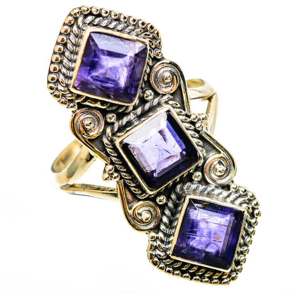 Violet Spinel Rings handcrafted by Anasilvercos - RING112472 - Photo 2