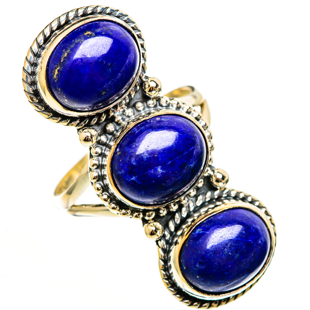 Lapis Lazuli Rings handcrafted by Anasilvercos - RING112493 - Photo 2