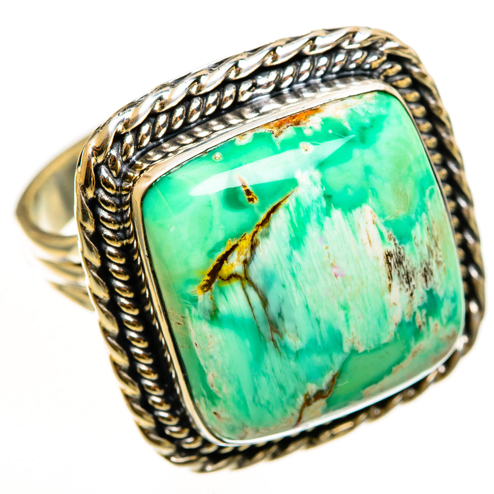 Variscite Rings handcrafted by Anasilvercos - RING112497 - Photo 2