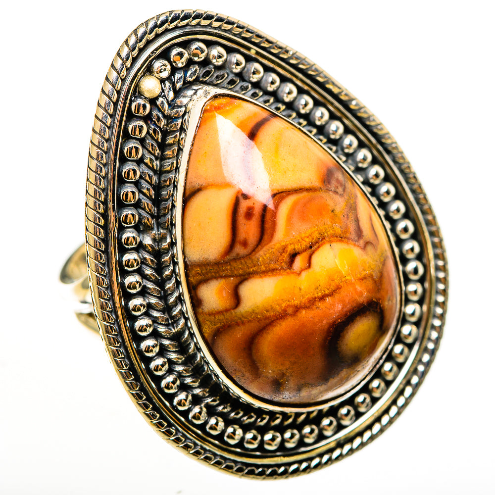 Mookaite Rings handcrafted by Anasilvercos - RING112503 - Photo 2