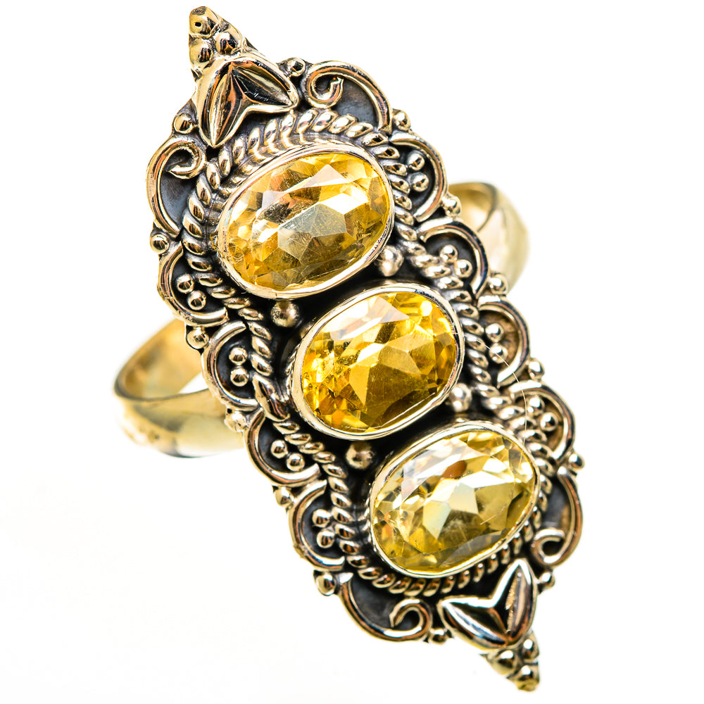 Citrine Rings handcrafted by Anasilvercos - RING112505 - Photo 2