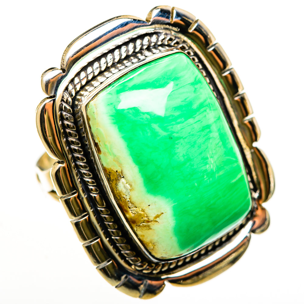Variscite Rings handcrafted by Anasilvercos - RING112530 - Photo 2