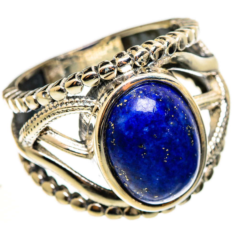 Lapis Lazuli Rings handcrafted by Anasilvercos - RING112552 - Photo 2