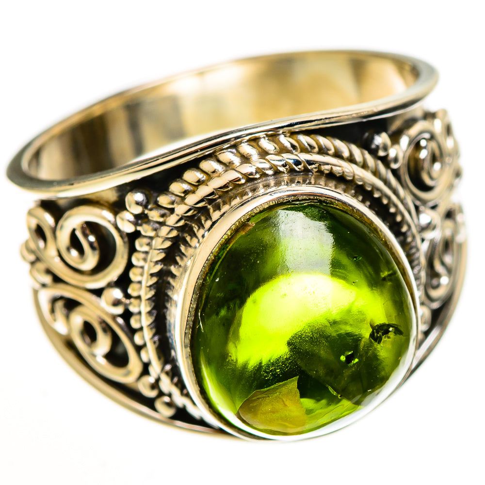 Peridot Rings handcrafted by Anasilvercos - RING112557 - Photo 2