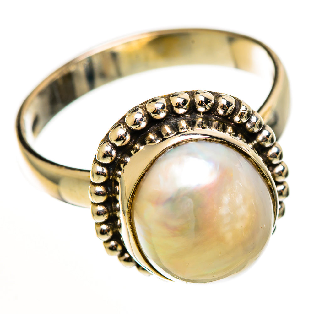 Cultured Pearl Rings handcrafted by Anasilvercos - RING112576 - Photo 2