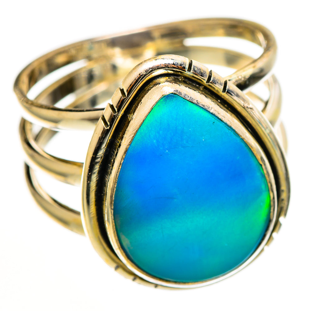 Aura Opal Rings handcrafted by Anasilvercos - RING112586 - Photo 2