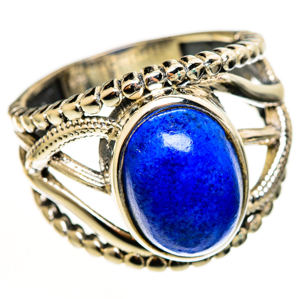 Lapis Lazuli Rings handcrafted by Anasilvercos - RING112591 - Photo 2