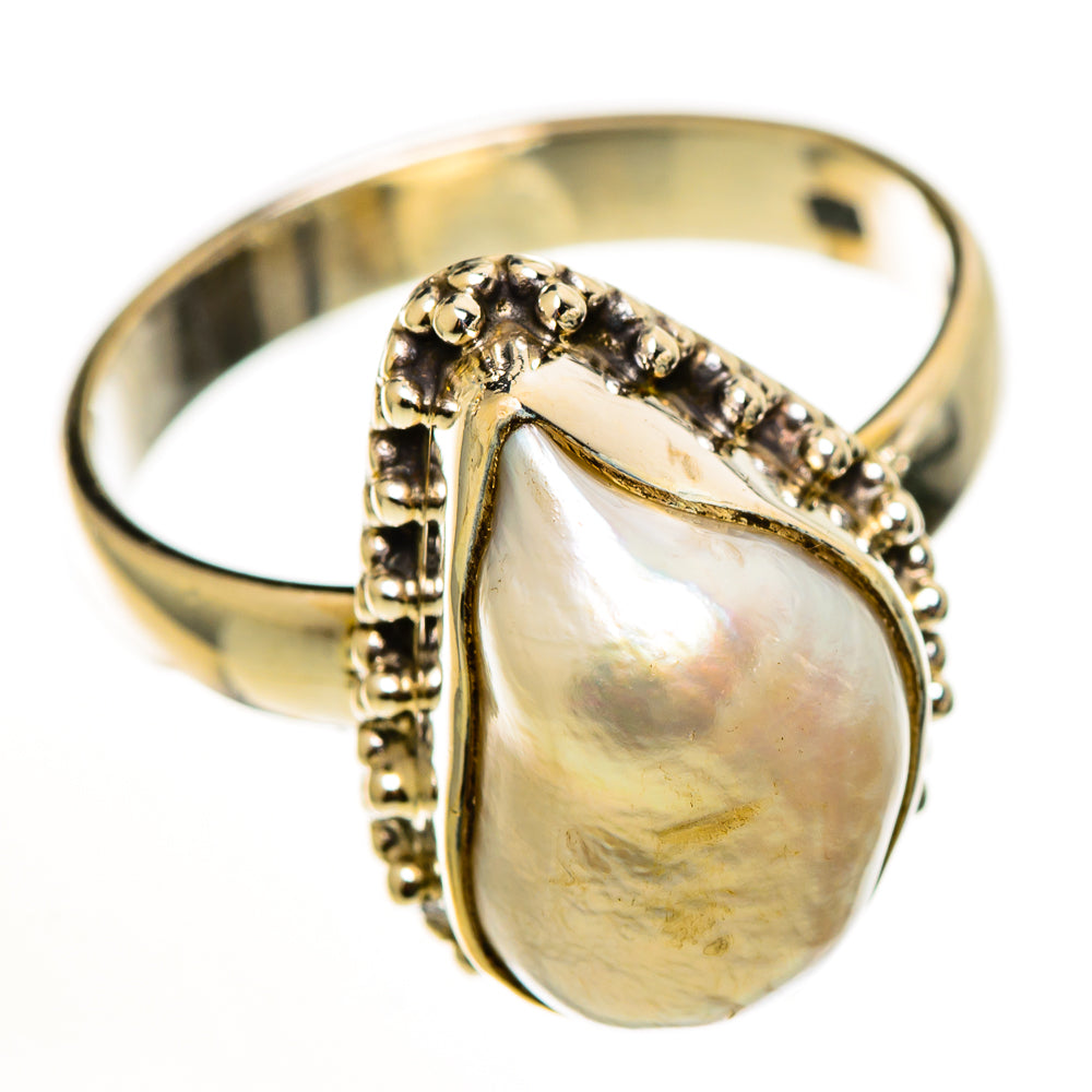 Mother Of Pearl Rings handcrafted by Anasilvercos - RING112612 - Photo 2