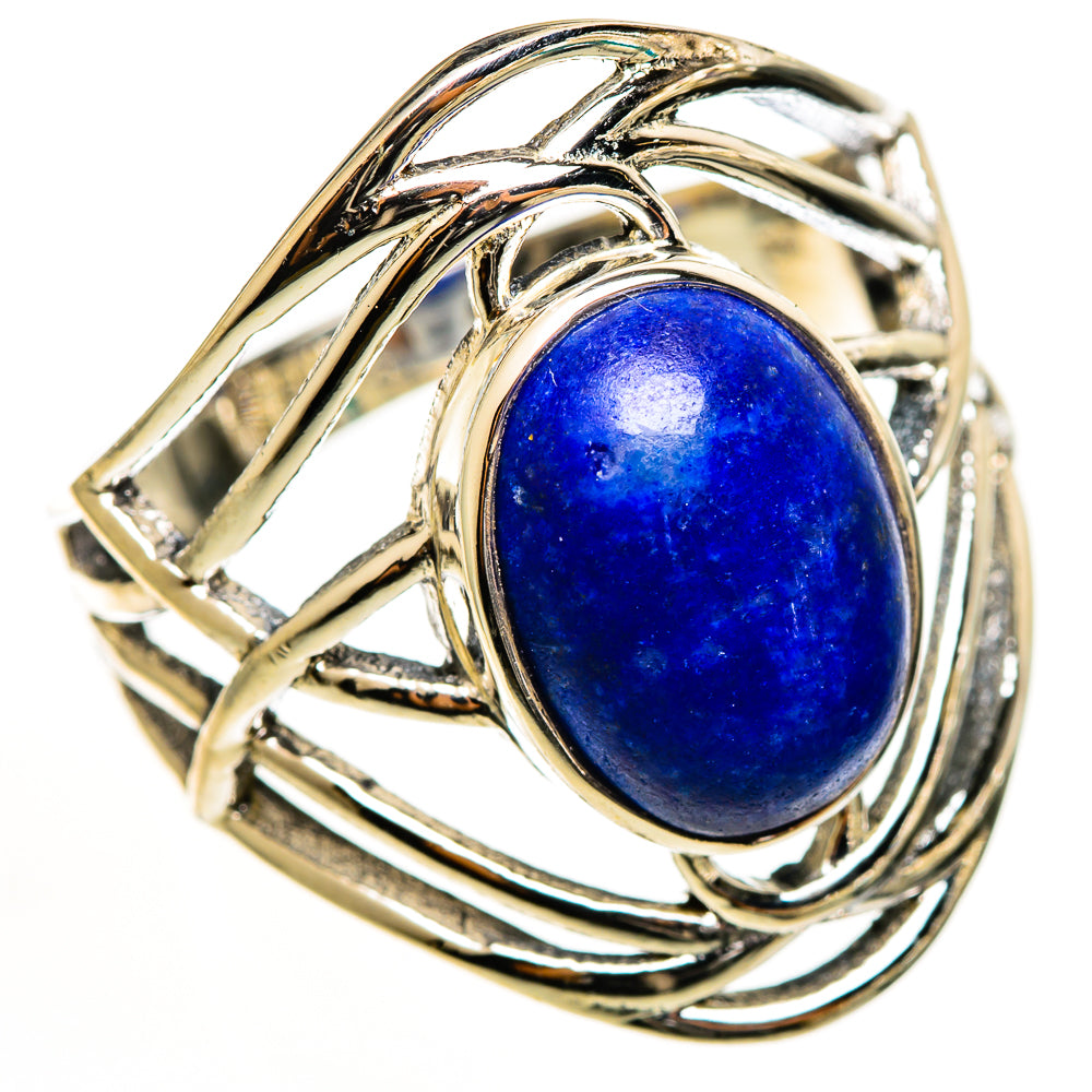 Lapis Lazuli Rings handcrafted by Anasilvercos - RING112622 - Photo 2