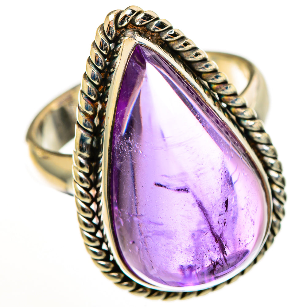 Amethyst Rings handcrafted by Anasilvercos - RING112637 - Photo 2