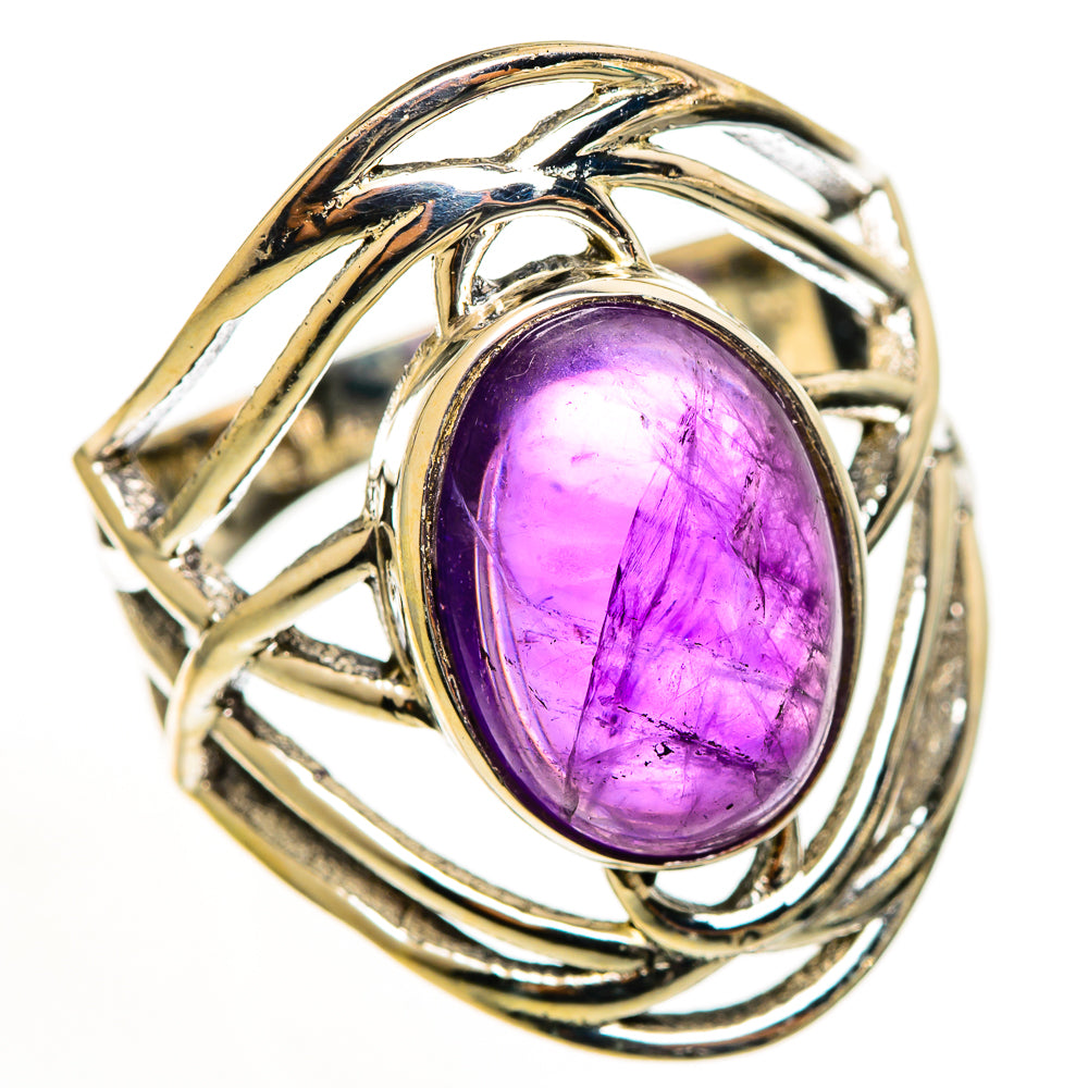 Amethyst Rings handcrafted by Anasilvercos - RING112638 - Photo 2