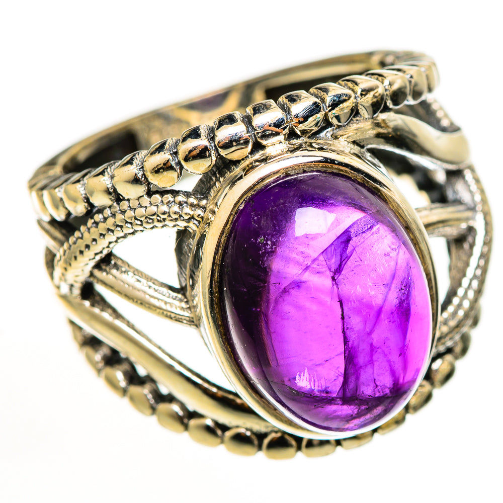 Amethyst Rings handcrafted by Anasilvercos - RING112639 - Photo 2
