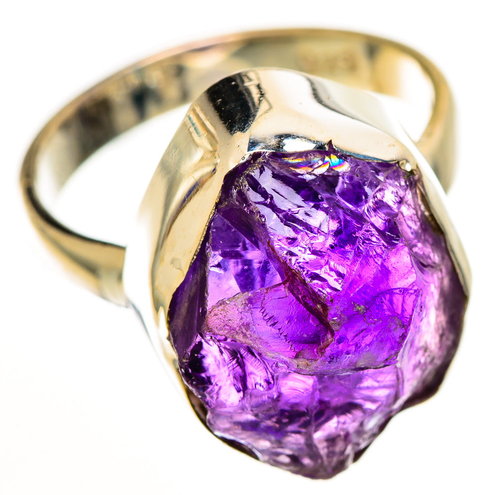Amethyst Rings handcrafted by Anasilvercos - RING112641 - Photo 2