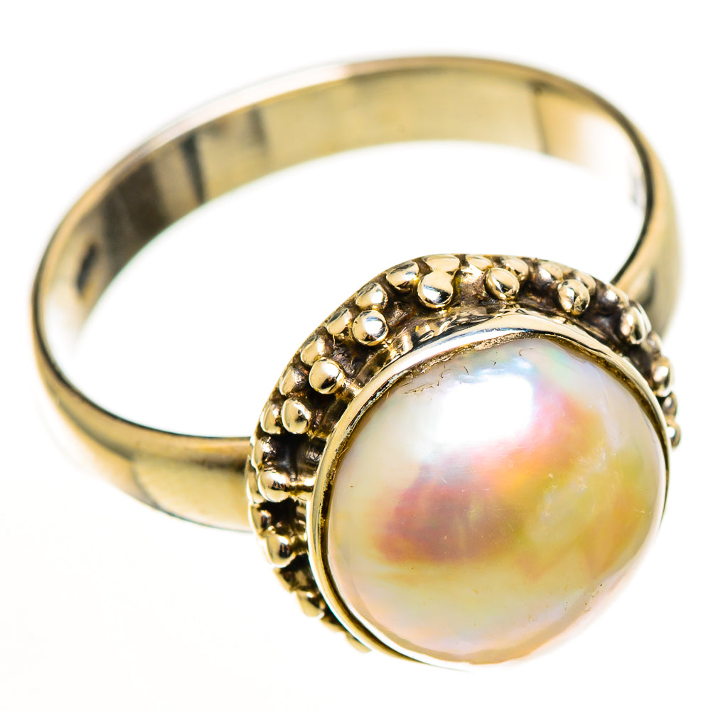 Cultured Pearl Rings handcrafted by Anasilvercos - RING112646 - Photo 2