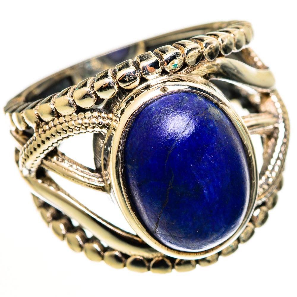 Lapis Lazuli Rings handcrafted by Anasilvercos - RING112658 - Photo 2