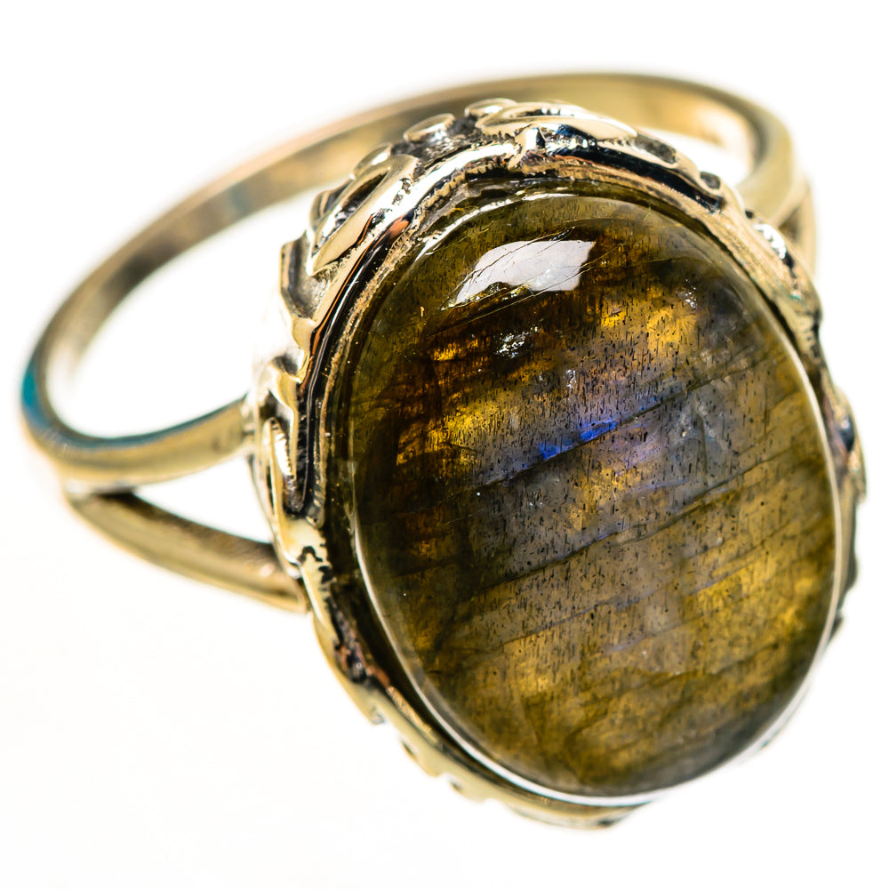 Labradorite Rings handcrafted by Anasilvercos - RING112692 - Photo 2