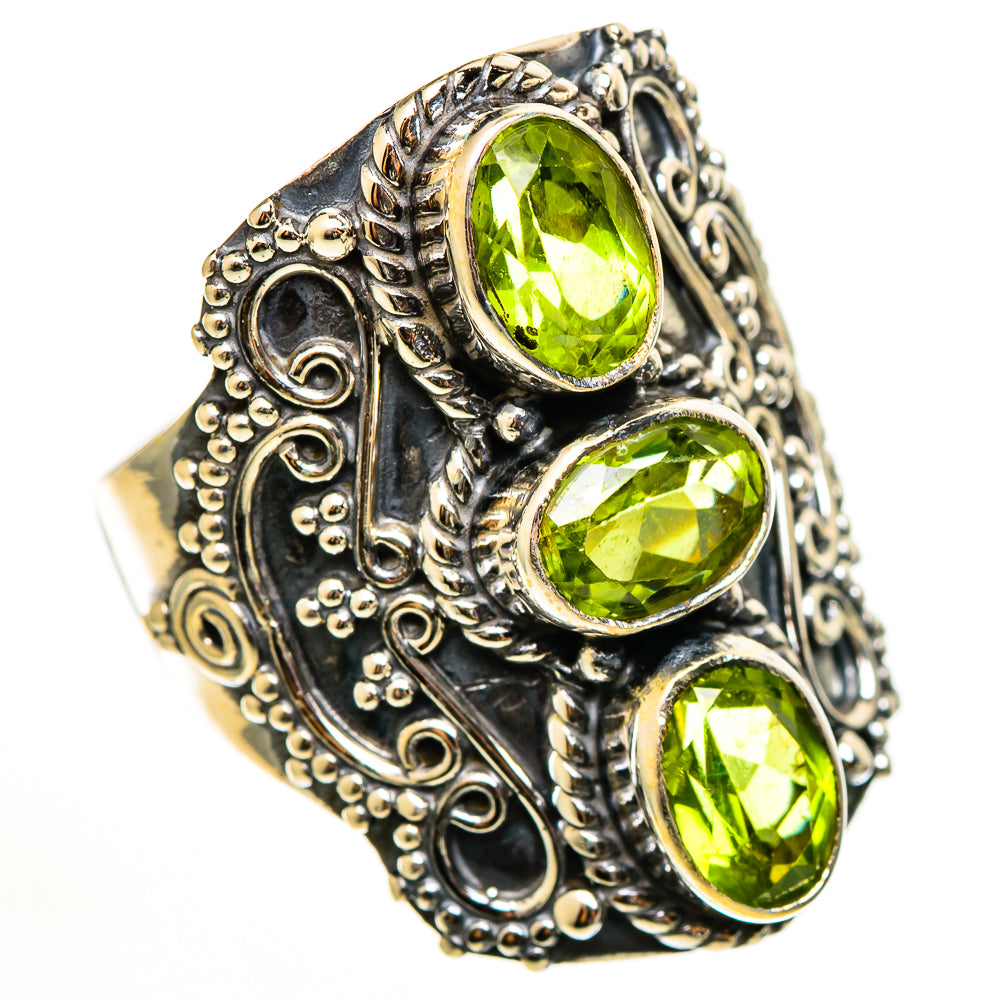 Peridot Rings handcrafted by Anasilvercos - RING112695 - Photo 2