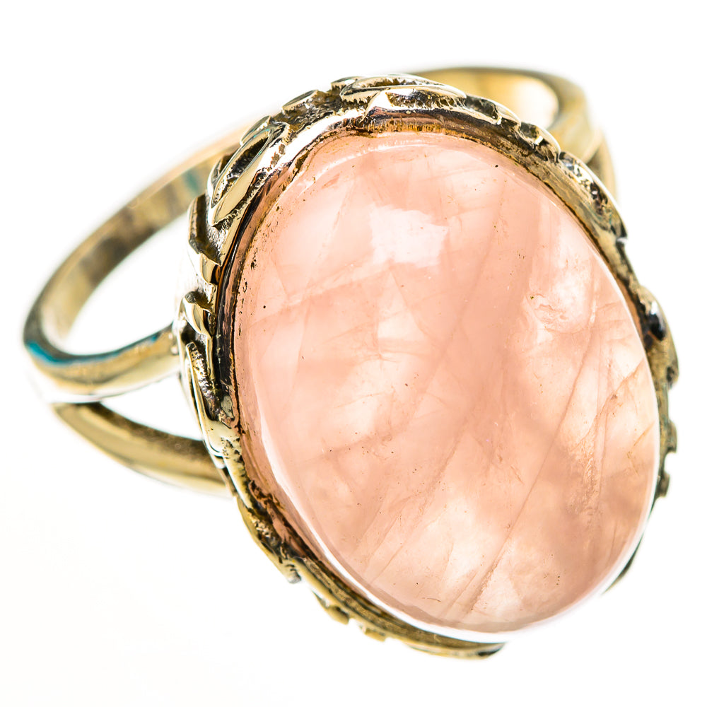 Rose Quartz Rings handcrafted by Anasilvercos - RING112701 - Photo 2