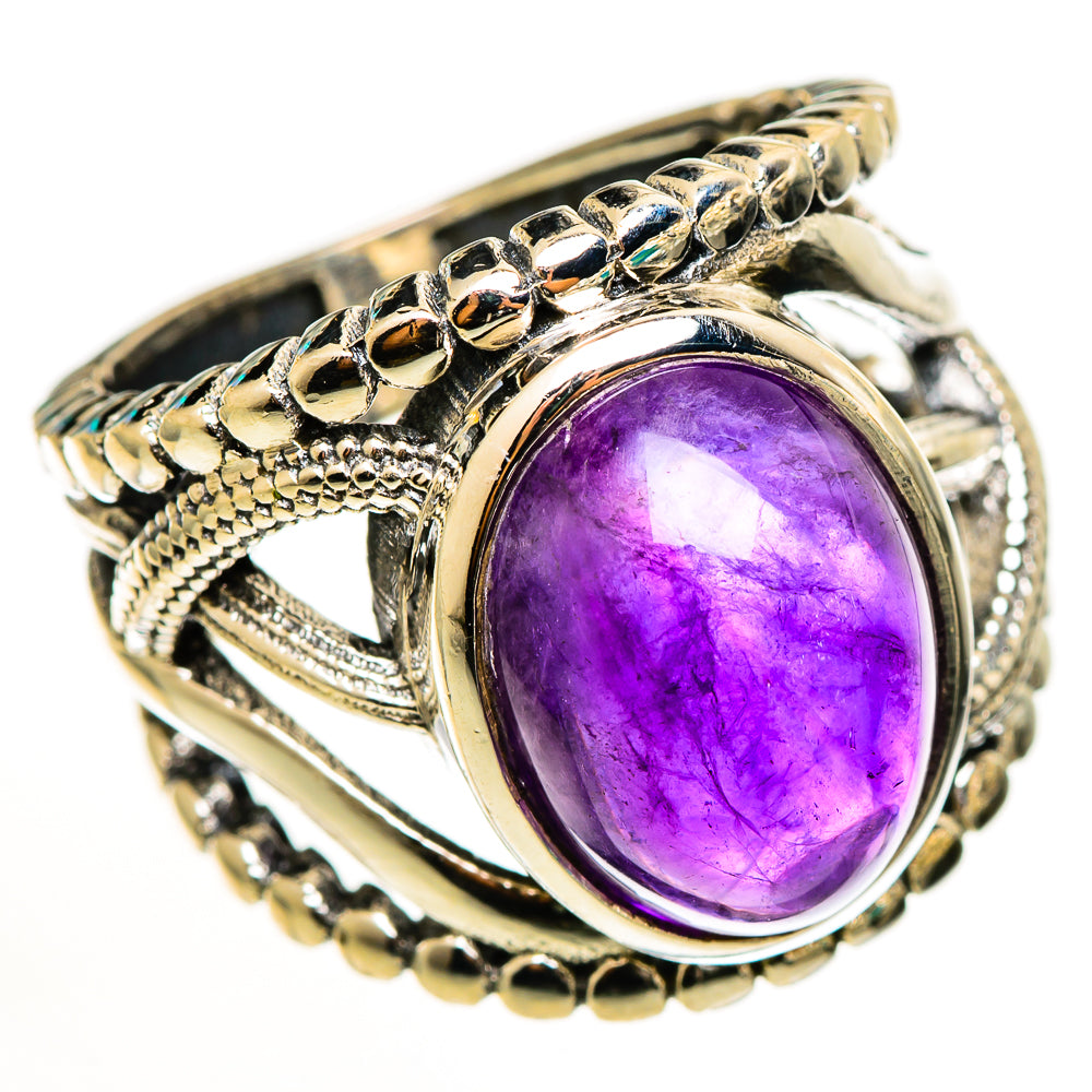 Amethyst Rings handcrafted by Anasilvercos - RING112704 - Photo 2