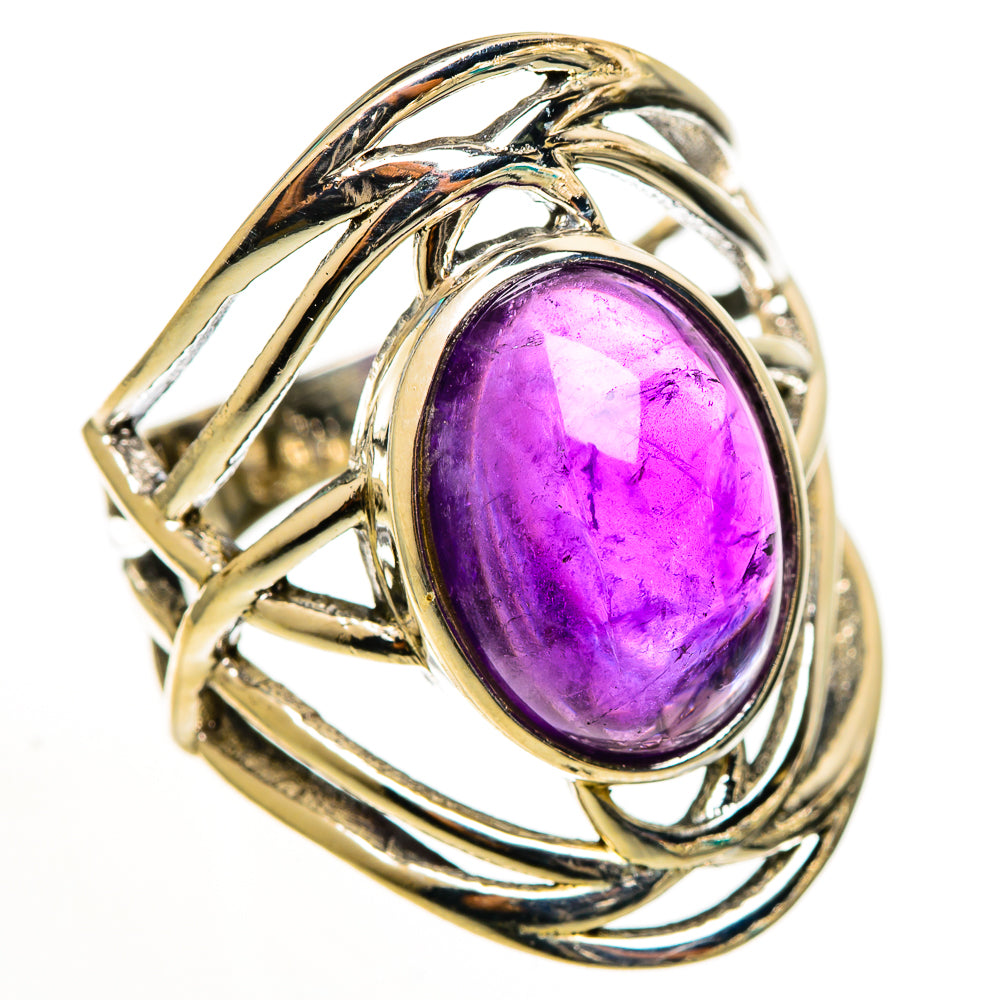 Amethyst Rings handcrafted by Anasilvercos - RING112705 - Photo 2