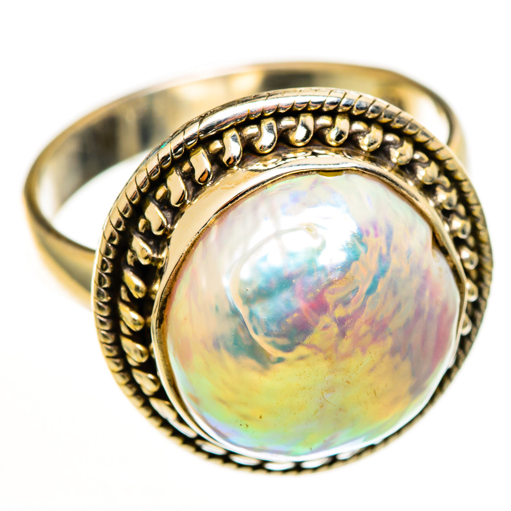 Cultured Pearl Rings handcrafted by Anasilvercos - RING112710 - Photo 2