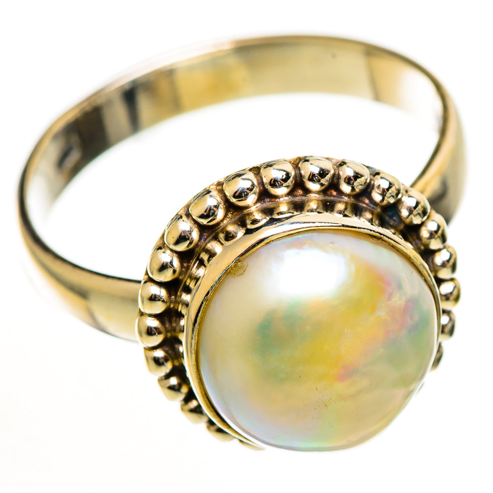 Cultured Pearl Rings handcrafted by Anasilvercos - RING112711 - Photo 2