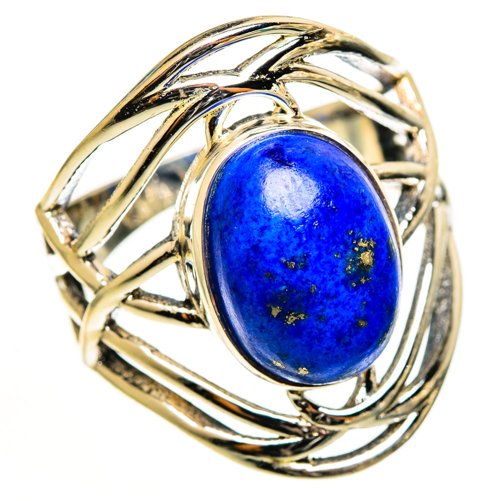 Lapis Lazuli Rings handcrafted by Anasilvercos - RING112723 - Photo 2