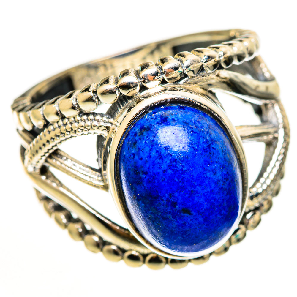 Lapis Lazuli Rings handcrafted by Anasilvercos - RING112726 - Photo 2