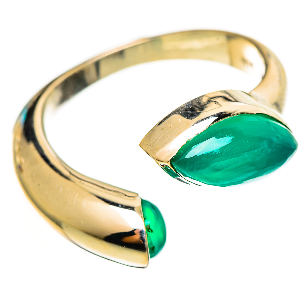 Green Onyx Rings handcrafted by Anasilvercos - RING112727 - Photo 2