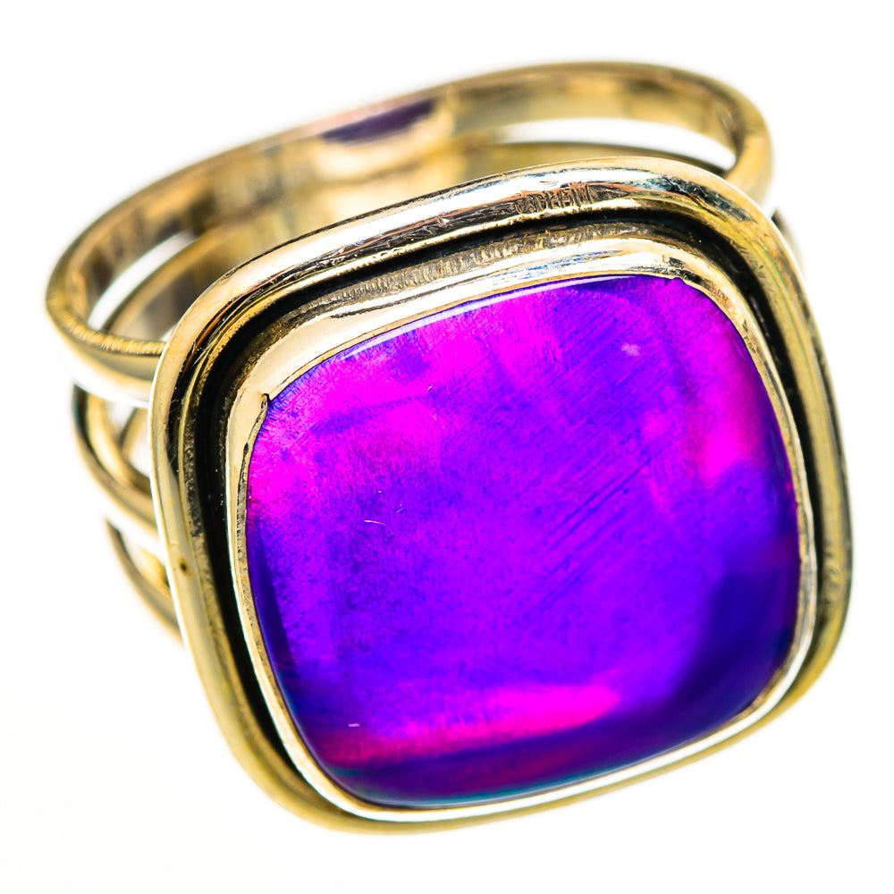 Aura Opal Rings handcrafted by Anasilvercos - RING112742 - Photo 2