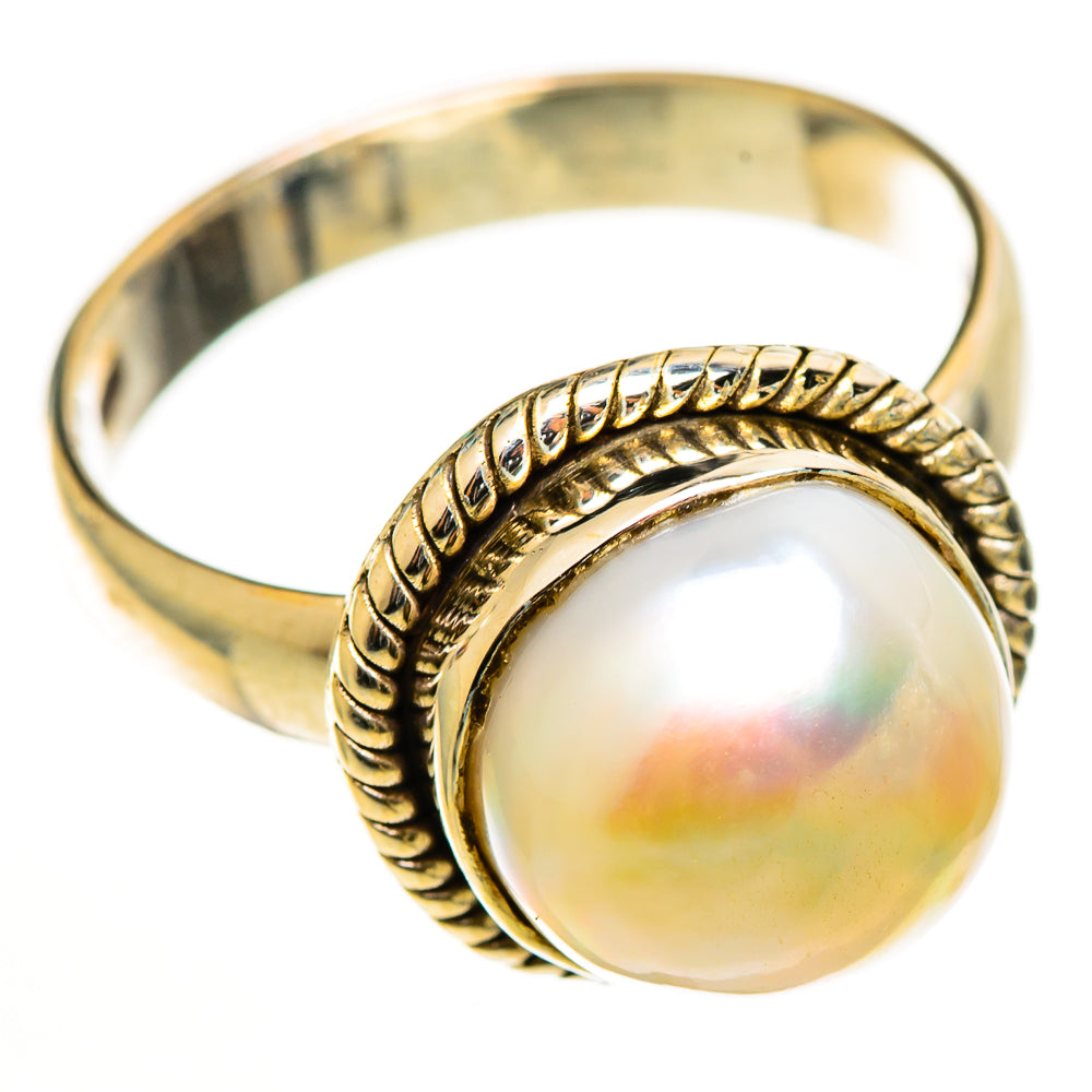Cultured Pearl Rings handcrafted by Anasilvercos - RING112746 - Photo 2