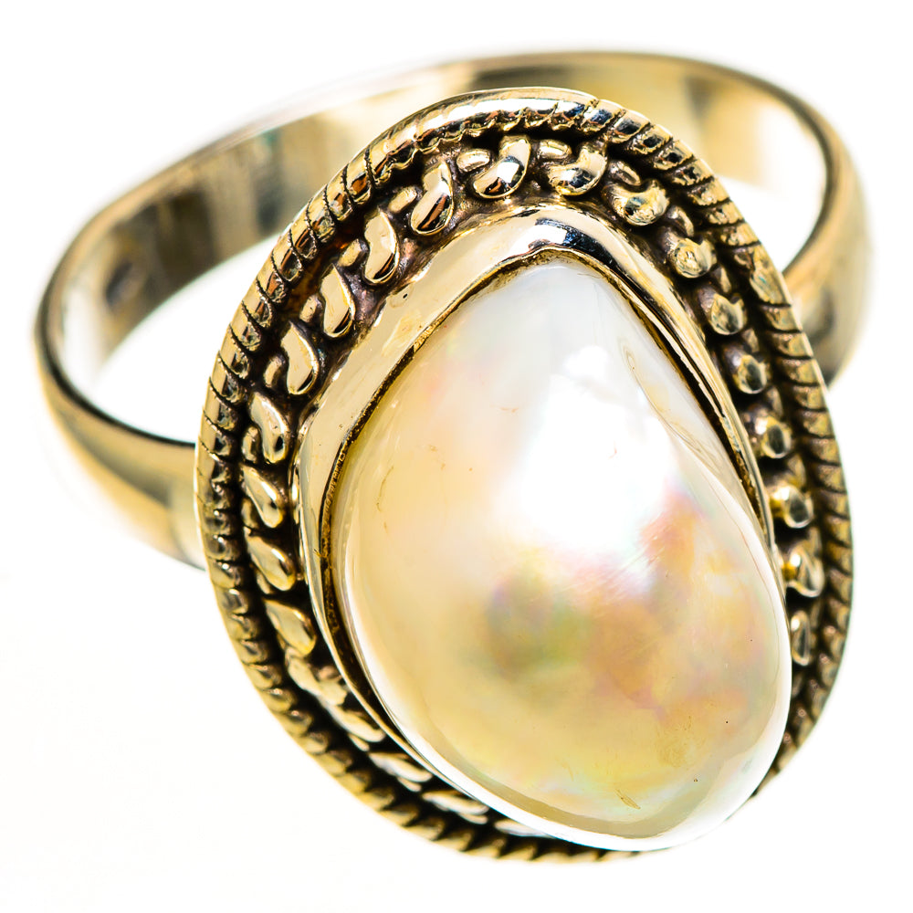 Cultured Pearl Rings handcrafted by Anasilvercos - RING112747 - Photo 2