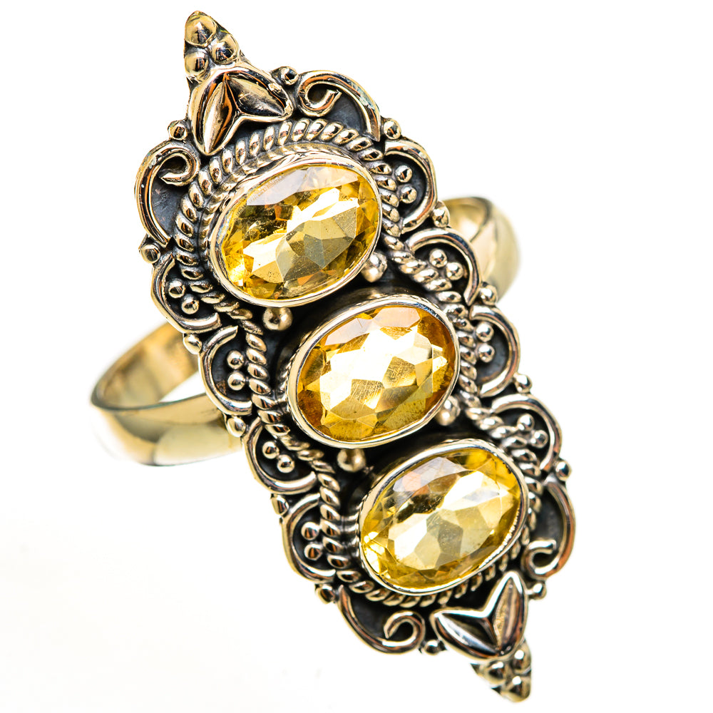 Citrine Rings handcrafted by Anasilvercos - RING112775 - Photo 2