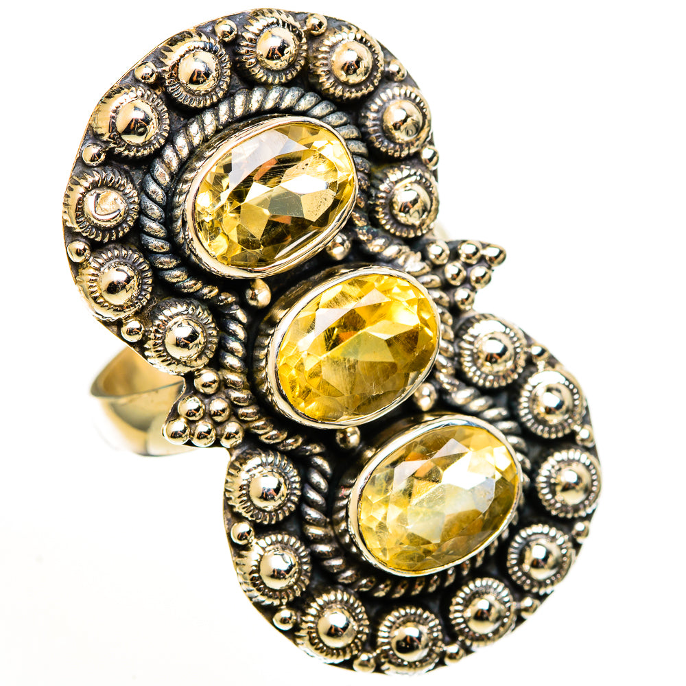Citrine Rings handcrafted by Anasilvercos - RING112777 - Photo 2