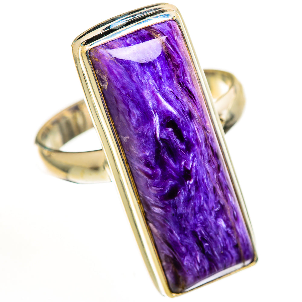 Charoite Rings handcrafted by Anasilvercos - RING112780 - Photo 2