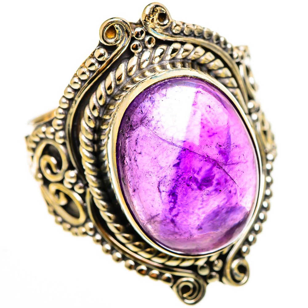 Amethyst Rings handcrafted by Anasilvercos - RING112783 - Photo 2