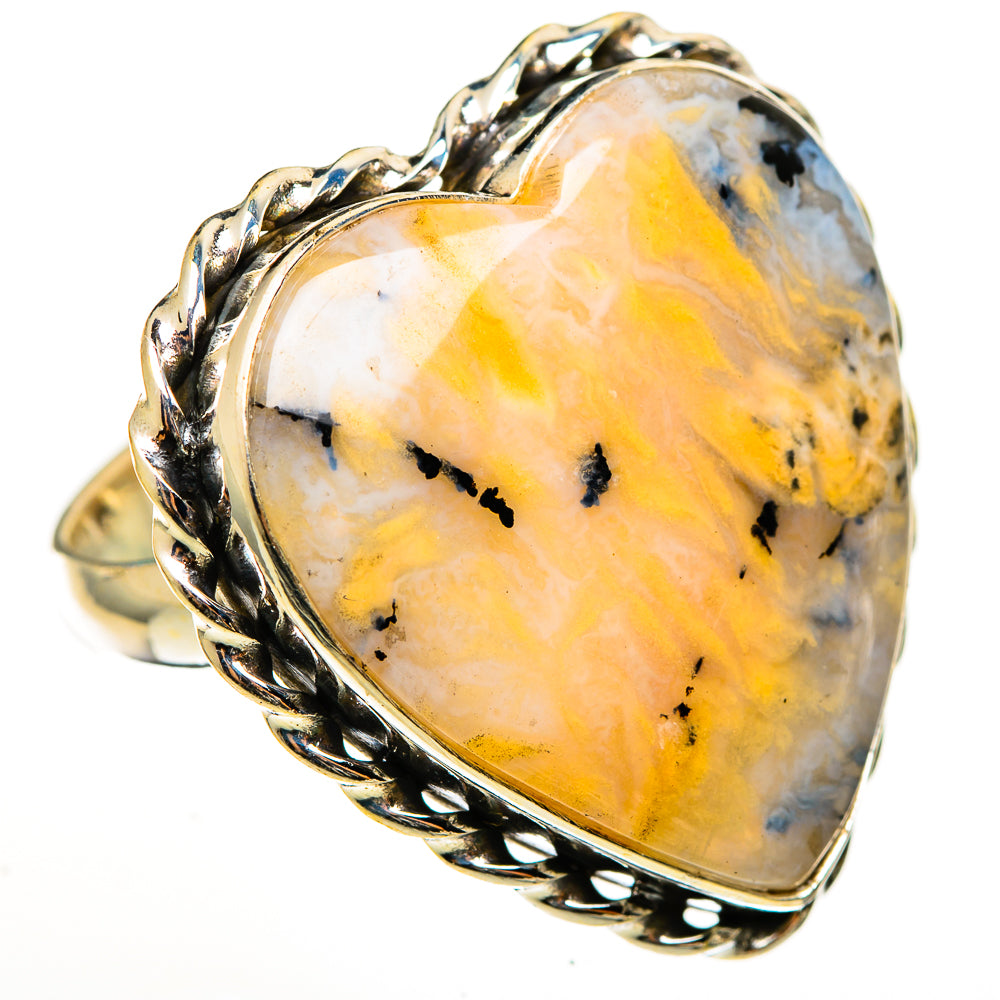 Dendritic Opal Rings handcrafted by Anasilvercos - RING112847 - Photo 2