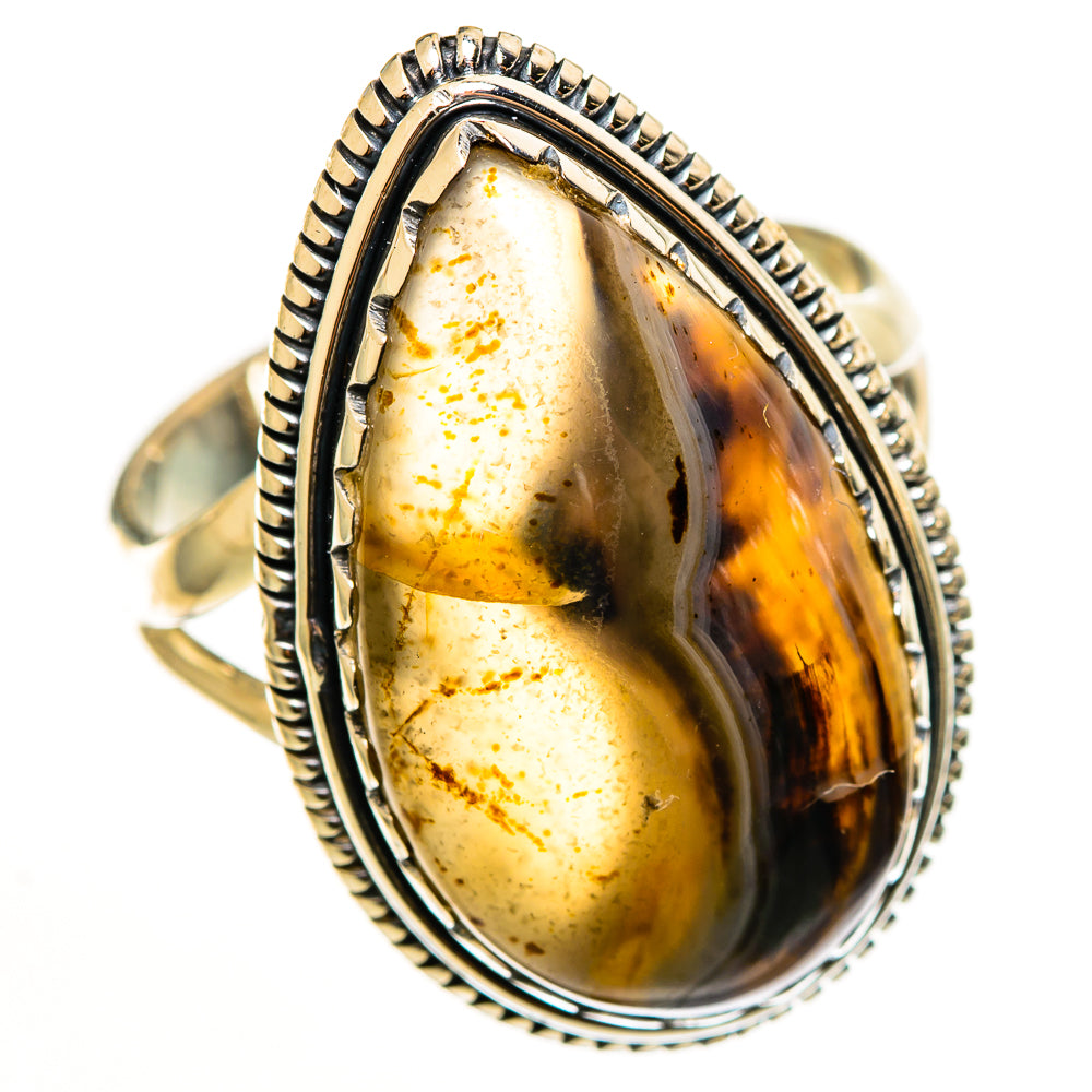 Montana Agate Rings handcrafted by Anasilvercos - RING112856 - Photo 2