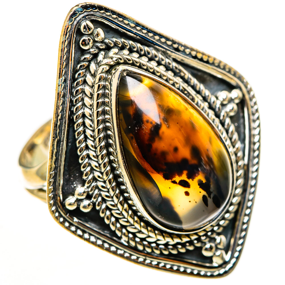 Montana Agate Rings handcrafted by Anasilvercos - RING112886 - Photo 2