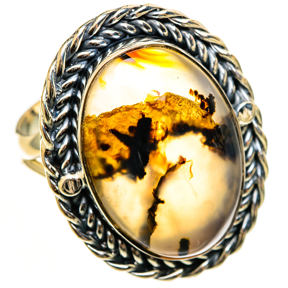 Montana Agate Rings handcrafted by Anasilvercos - RING112888 - Photo 2
