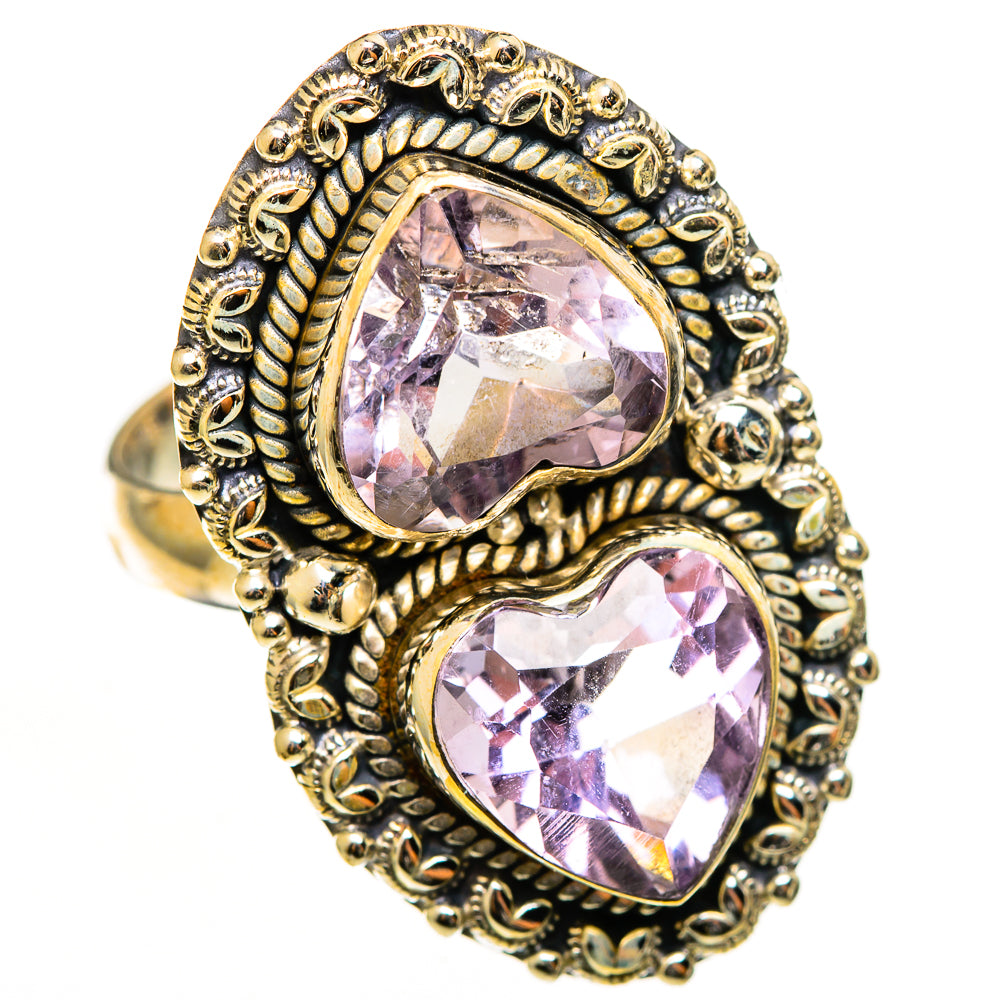 Kunzite Rings handcrafted by Anasilvercos - RING112893 - Photo 2