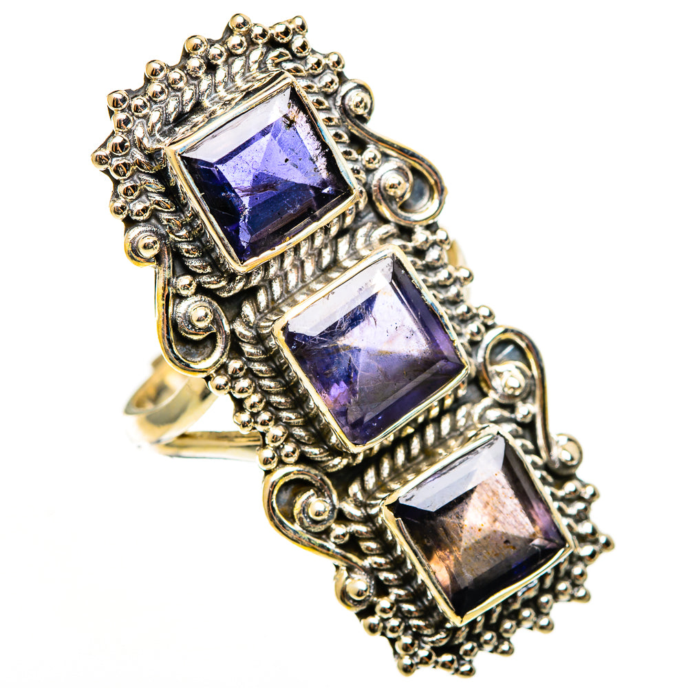 Violet Spinel Rings handcrafted by Anasilvercos - RING112918 - Photo 2