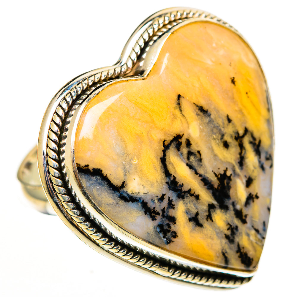 Dendritic Agate Rings handcrafted by Anasilvercos - RING112941 - Photo 2