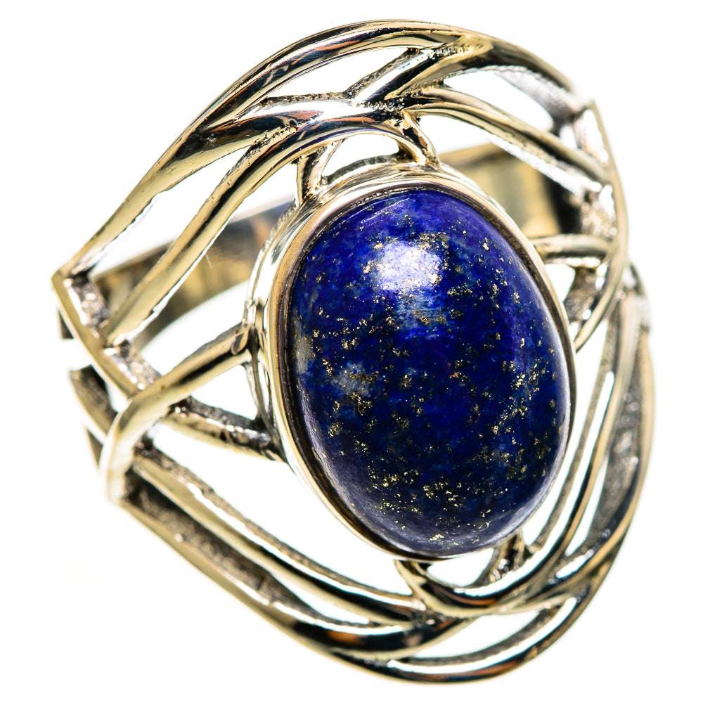 Lapis Lazuli Rings handcrafted by Anasilvercos - RING112954 - Photo 2