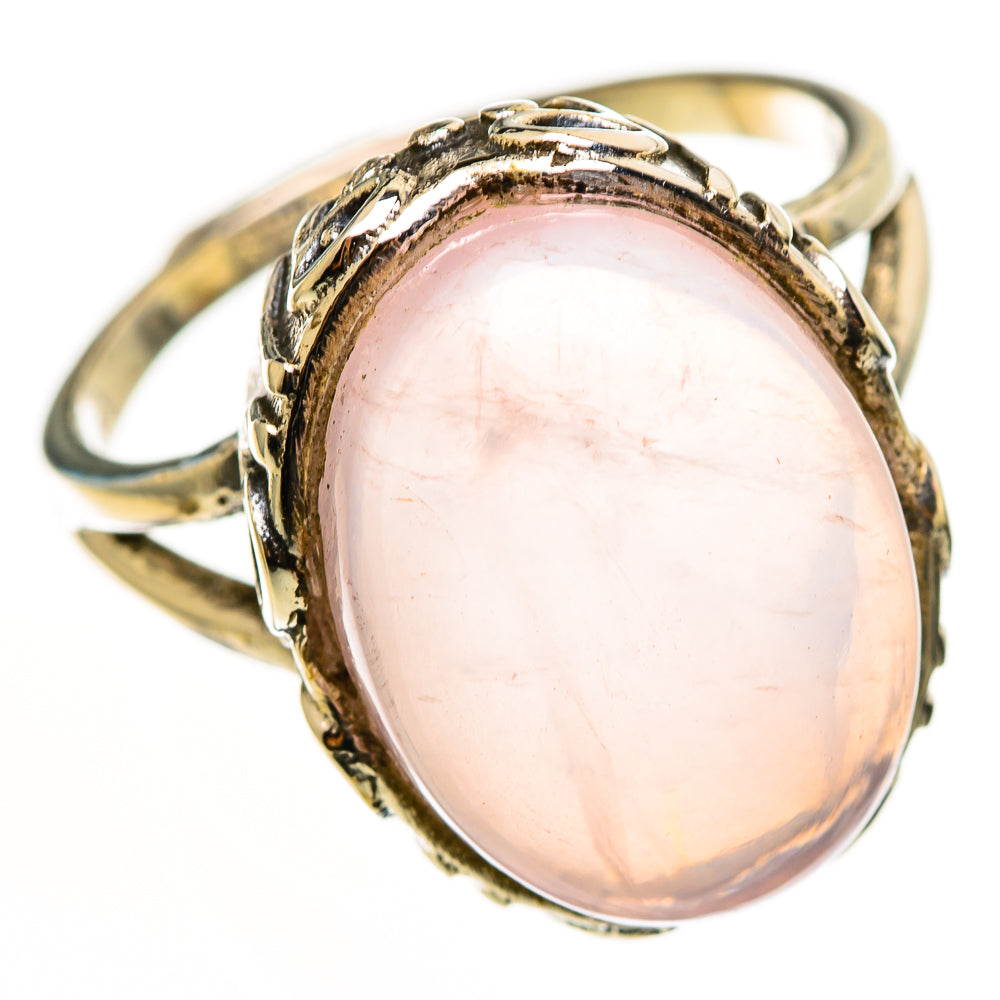 Rose Quartz Rings handcrafted by Anasilvercos - RING112963 - Photo 2