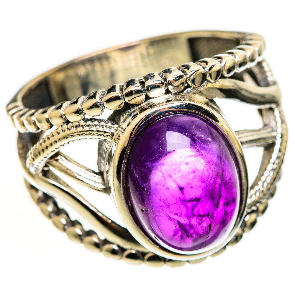 Amethyst Rings handcrafted by Anasilvercos - RING112966 - Photo 2