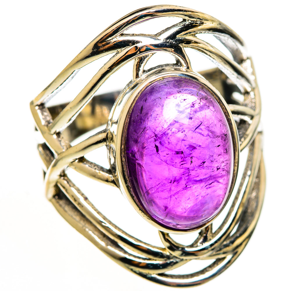 Amethyst Rings handcrafted by Anasilvercos - RING112970 - Photo 2