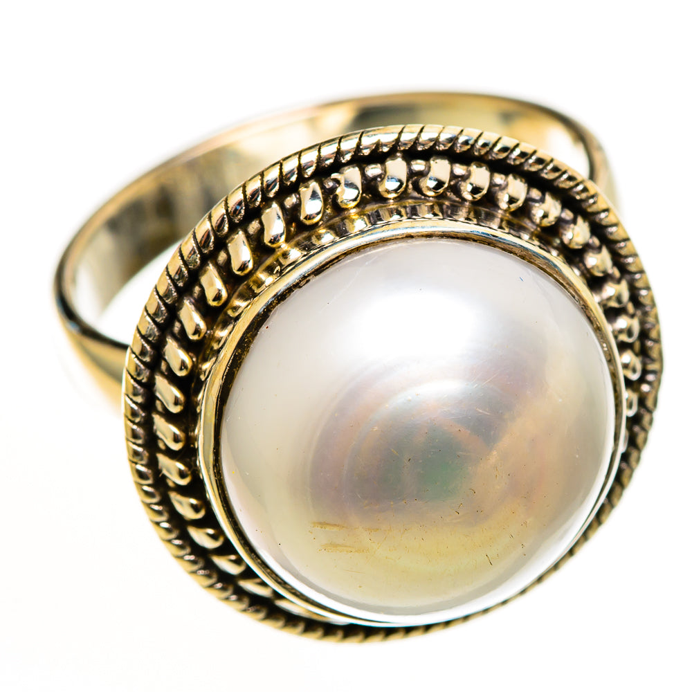 Cultured Pearl Rings handcrafted by Anasilvercos - RING112973 - Photo 2